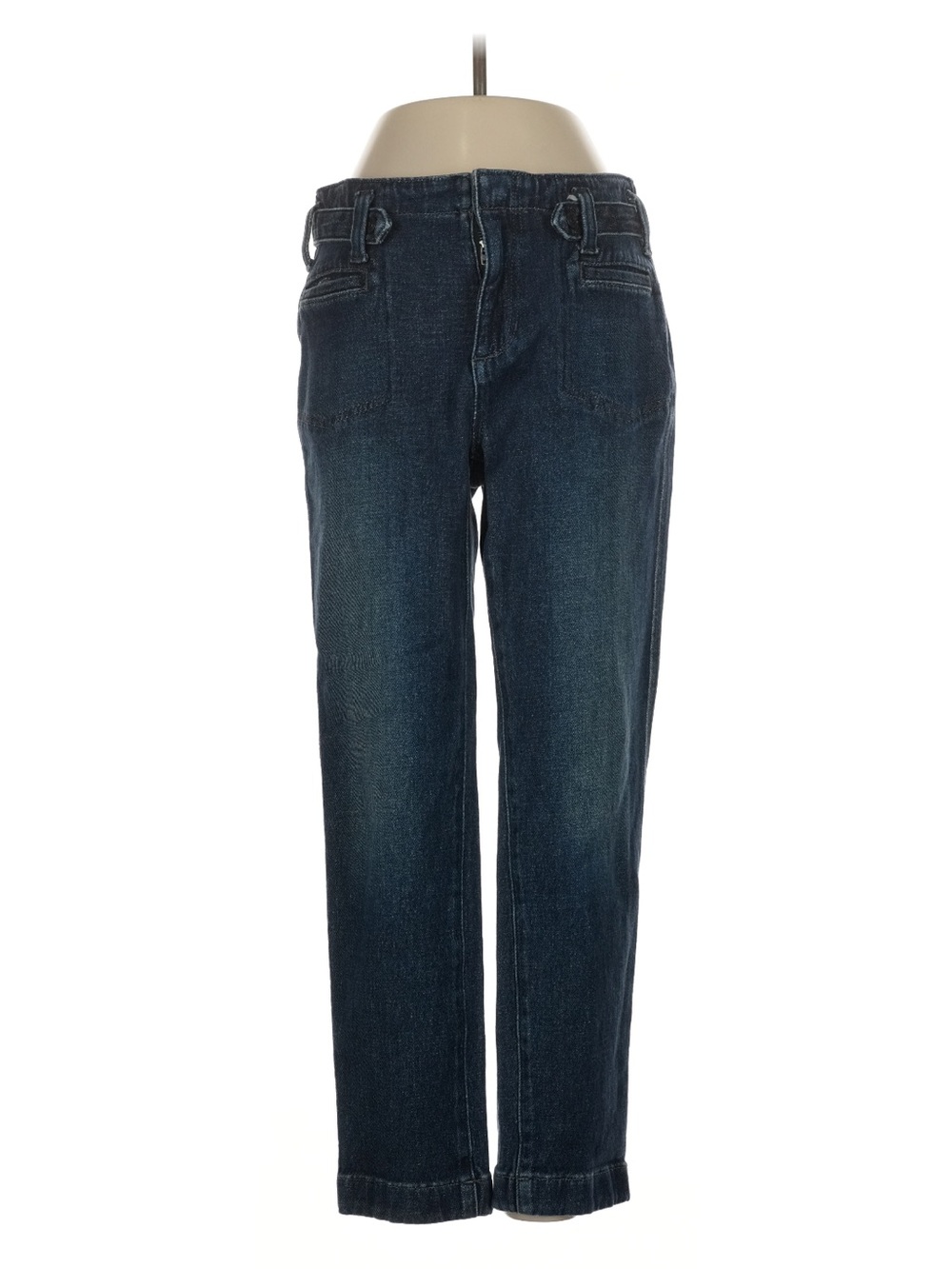 We The Free Women's Boyfriend Jeans in Dark Blue Wash